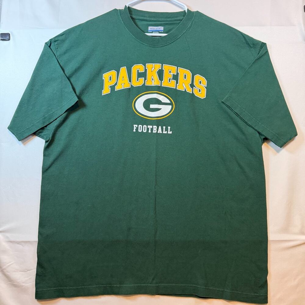 Reebok Green Bay Packers Green Size XL T-Shirt Equipment NFL